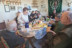 Frühstück in Friedewalde bei Familie Traue