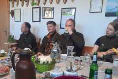 Frühstück in Friedewalde bei Familie Traue